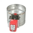 thumbnail image 3 of 200 degree Celsius motorized Electric Air Damper Valve HVAC Duct Valve Motorized Air Damper Check Valve With AC 220V Actuator, 3 of 5