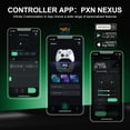 thumbnail image 5 of PXN P5 Wireless Hall Effect Gaming Controller - 2.4G/BT/Switch Compatible with PC/Android/iOS, Hall Triggers, Dual Vibrators, 4 Macros, APP Customization & Wake-Up Function, 5 of 13