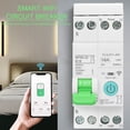 thumbnail image 3 of El control remoto del disyuntor en miniatura TUYA WIFI funciona con Alexa Google Home Hugtrwg Para estrenar, 3 of 9