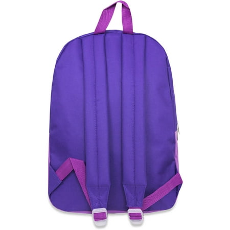 17 Inch Full Size Dome Backpack With Front Zippered Pocket - Walmart ...