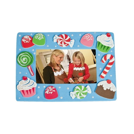 Holiday Sweet Treat Picture Magnet Craft Kit- Craft Kits - 12 Pieces