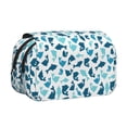thumbnail image 1 of Disketp Cute Shark Estuche de Lápices de Doble Capa con Tapa Abatible y Cremallera, Organizador Escolar para Adolescentes y Adultos, 1 of 7
