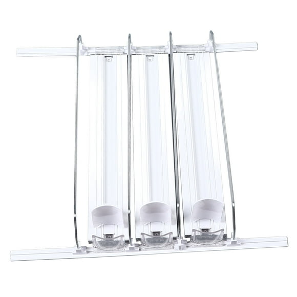 Soda Can Dispenser, Self Pushing Drink Pop Can Holder Drink Organizer with Iron Stands Adjustable Width Beverage Holder Refrigerator Drink Organizer for Kitchen Pantry