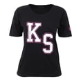 thumbnail image 2 of Playera K-Swiss WTS-13 Para Mujer Color Negro, 2 of 5