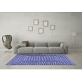thumbnail image 3 of Ahgly Company Indoor Rectangle Southwestern Blue Country Area Rugs, 3' x 5', 3 of 4
