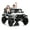 White, variant on Eastvita 24V 2-Seater Ride-On Car, 4WD, Remote, Spring Suspension, LED, Music