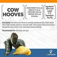 thumbnail image 3 of K9warehouse - High-Quality Beef Dog Treats Cow Hooves Dog Chews - 3-4 inch (6 Count, 20-65g) - All Natural Chews - Odor-Free & Rawhide-Free - Ideal for All Breeds & Puppies - Promotes Dental Health, 3 of 7