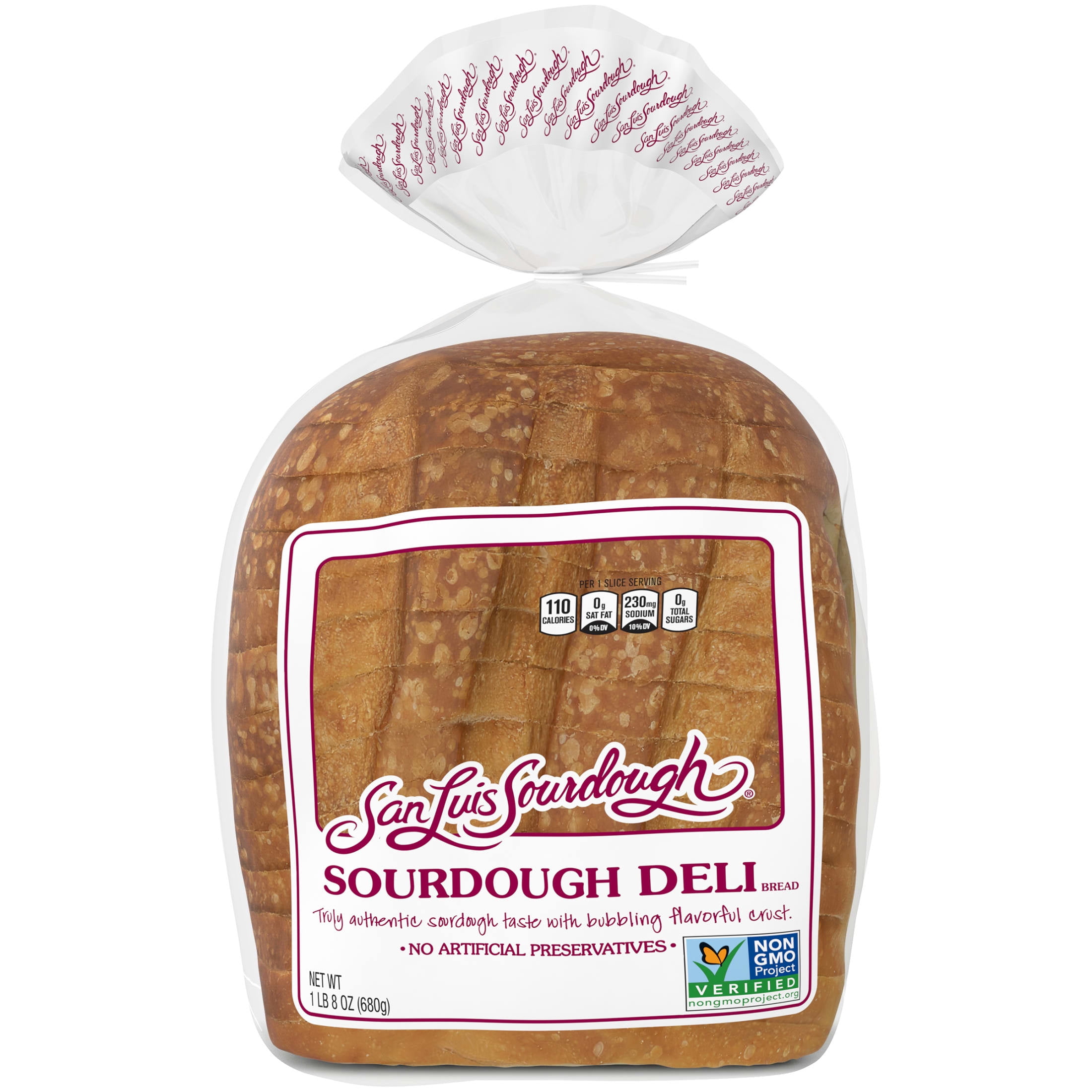 San Luis Sourdough Plain Sourdough Deli Bread, 24 oz