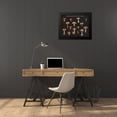 thumbnail image 4 of Wild Apple Portfolio 24x20 Black Modern Framed Museum Art Print Titled - Mushroom Chart I, 4 of 5