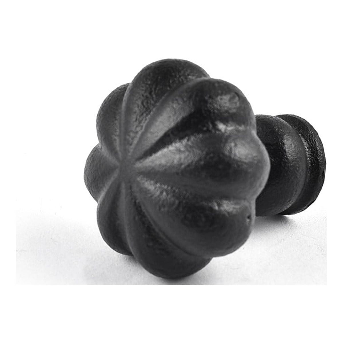 Renovators Supply Kitchen Cabinet Knobs 1.5" Iron Floral Drawer Knobs for Kitchen Cabinets and Drawers w/Screws Pack of 10