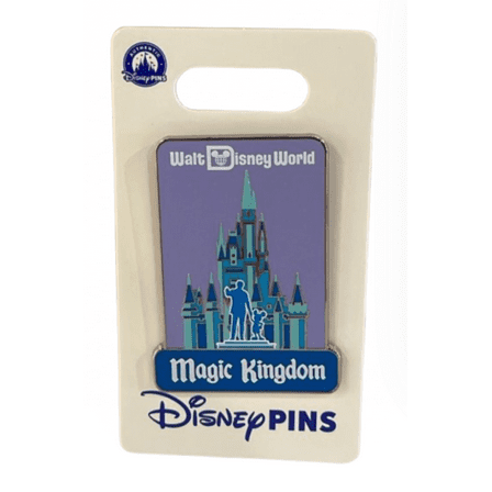 Disney Parks Walt Disney World Magic Kingdom Park Icon Pin New With Card