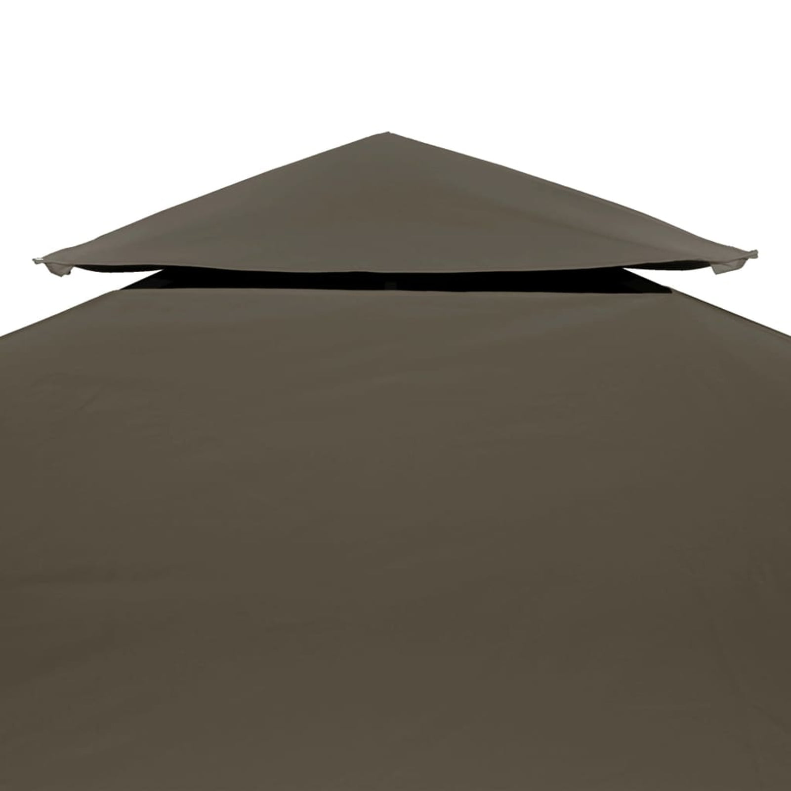 Details about   2-Tier Gazebo Top Cover 310 g/m² 3x3m Taupe Waterproof Outdoor Event Canopy Only 
