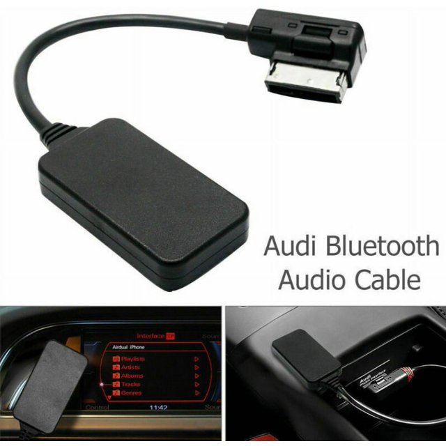 Para Audi VW MMI transmisión de música Bluetooth iPod interfaz multimedia Cable AMI