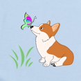 thumbnail image 2 of CafePress - Corgi With Butterfly Body Suit - Long Sleeve Cotton Baby Bodysuit, 2 of 4