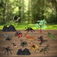 thumbnail image 3 of Simulation Figures Toys, Halloween Party Favor Miniature Toy with Storage Box Model Playset for Toddlers Kids Children, 3 of 9