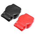 thumbnail image 1 of 2uds Batería Terminal Cubiertas Batería Terminal Botas Negro Rojo, 1 of 1