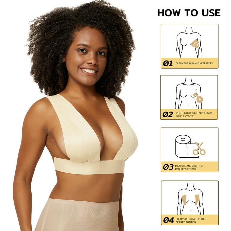 Boob Tape for Large Breast Lift, Bob Tape for Invisible Breast