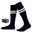 thumbnail image 4 of Calcetines calefactados,Calcetines térmicos recargables para calentar los pies en invierno,Calcetines largos de tubo térmicos y cómodos para calentar los pies,Calcetines Raya, 4 of 8
