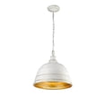 thumbnail image 6 of Golden Lighting Bartlett 2-light Pendant in French White, 6 of 7