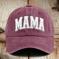 thumbnail image 2 of Riforla Mama Hats for Women Funny Adjustable Mini Baseball Cap Womens Hats Red, 2 of 3