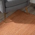 thumbnail image 2 of Dalyn Zen Area Rug ZE1 Ze1 Copper Copper Rows Faded 8' x 10' Rectangle, 2 of 2