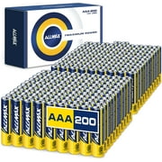 Allmax AAA Maximum Power Alkaline Triple A Batteries (200 Count Bulk Pack)  Ultra Long-Lasting, 10-Year Shelf Life, Leakproof Design, 1.5V