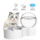 thumbnail image 2 of Fuente de agua automática para gatos de 2,3l con grifo, dispensador de agua para perros, bebedero con filtro transparente, Sensor para mascotas, alimentador automático, 2 of 5