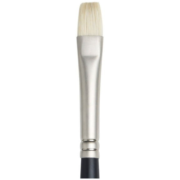 Winsor & Newton Artist Oil Brush, Long Handle, Bright, 5