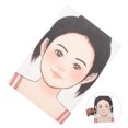 thumbnail image 5 of KAKOWELY Makeup Painting Practice Board Girl Face Paint Practice Board Reusable Painting Exercise Template Washable Stage Makeup Painting Tool Display For Stage Home Makeup Painting, 5 of 5