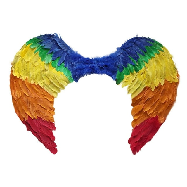 Accessoires & 2 – Accessoire d'Ange Festif GlamWing avec Sangles Réglables pour Carnaval et Fêtes à Thème, Attachement Saisonnier Exclusif pour Ailes et Réunions