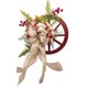 thumbnail image 1 of Rueda De Madera De Navidad De 45 Cm Para Puerta Delantera, Decoración De Bayas De Pino, Corona Colgante Con Lazo Para Interior Y Exterior seitruly HA039326-00, 1 of 6