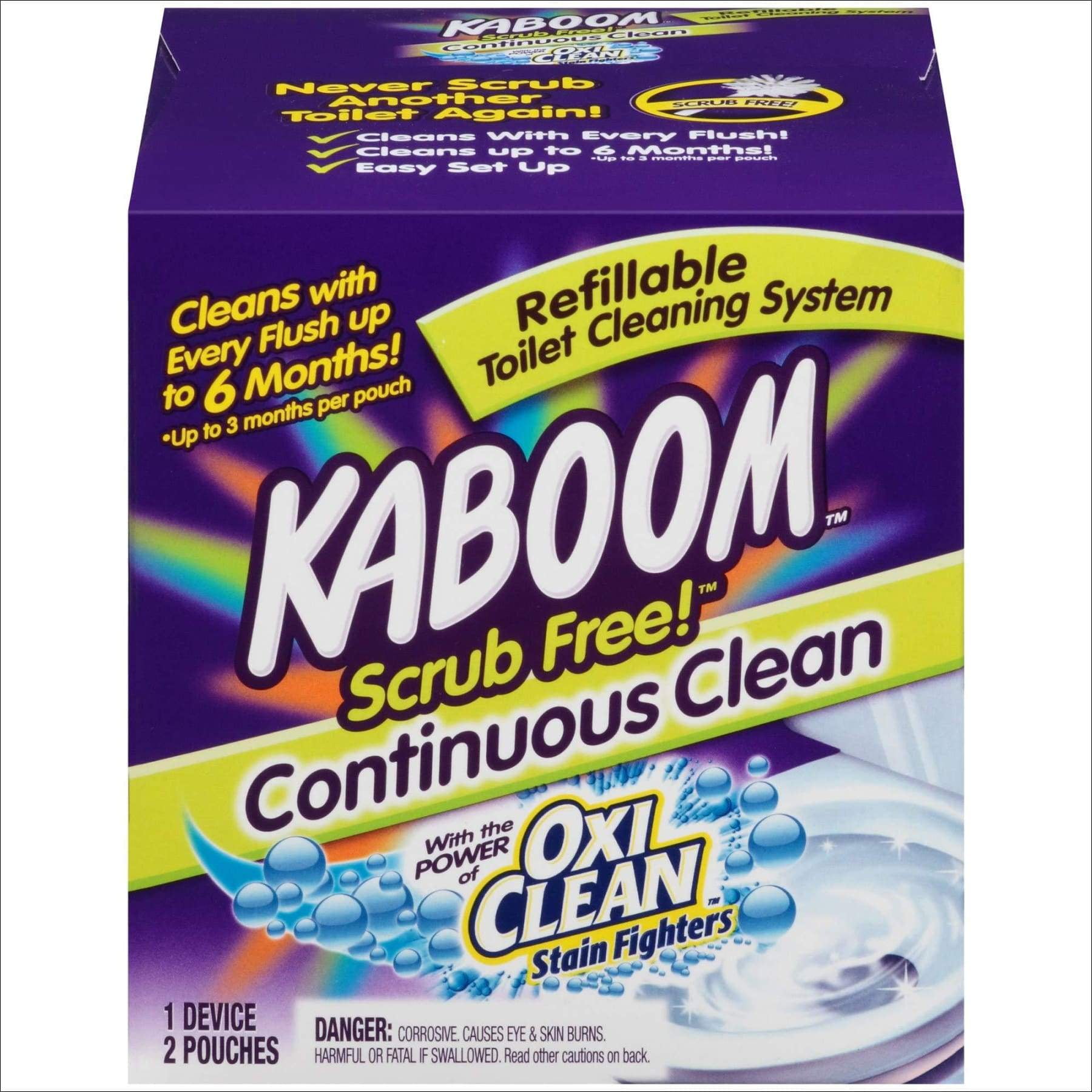 Kaboom Toilet Bowl Cleaners with Refills, 6.1 Ounce, 2 Count