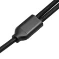 thumbnail image 2 of Cable De Audio Estéreo A Una Sola Pista Cable De Audio Estéreo A Una Sola Pista Cable estéreo de 1/4 TRS a 1/4 TS hembra a macho, línea mono estéreo para Audífonos mezcladores, 2 of 9