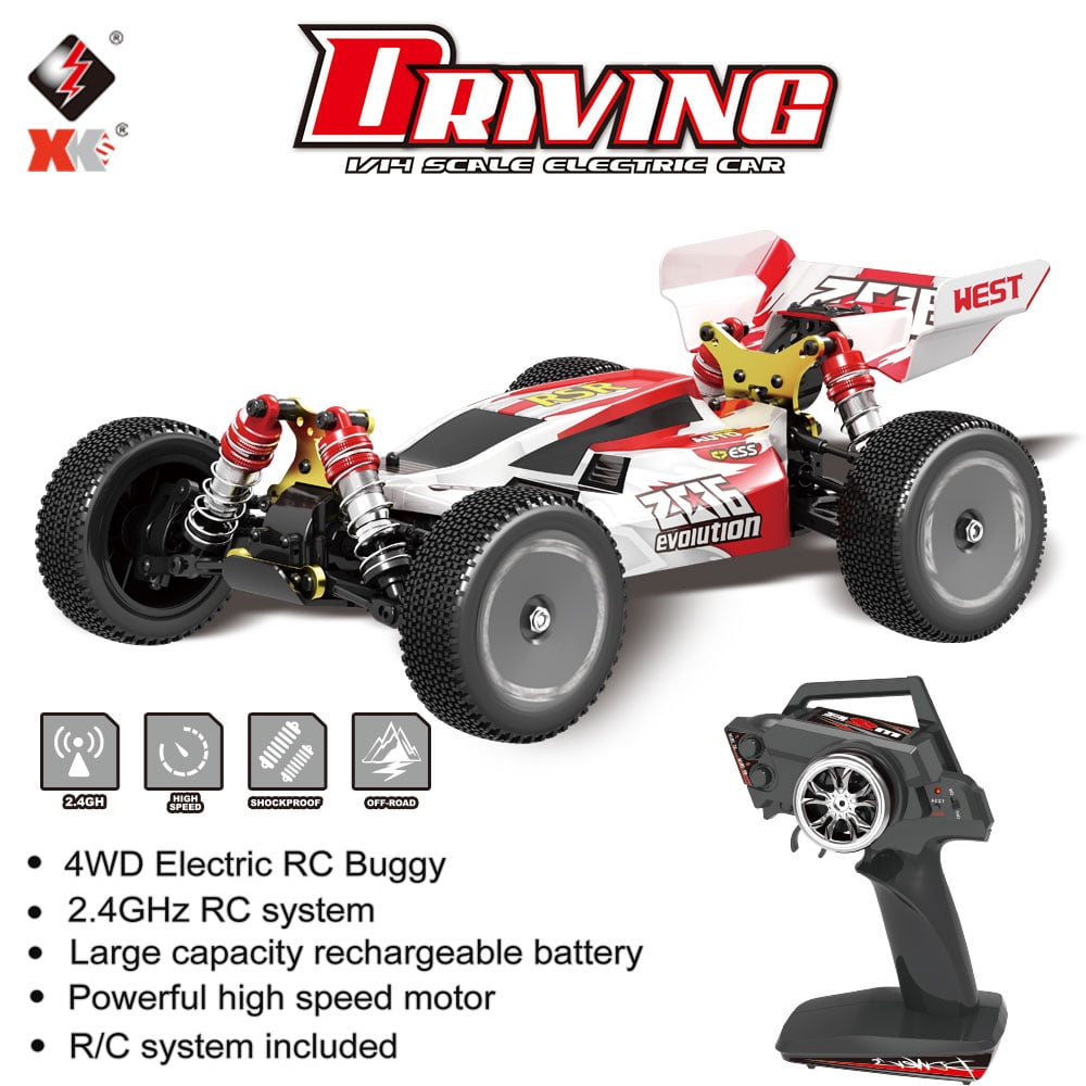 Details about   Wltoys 144001 1/14 2.4G 4WD High Speed Racing RC Car Vehicle Models 60km/h 