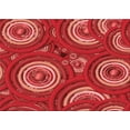 thumbnail image 1 of Ahgly Company Indoor Rectangle Patterned Shocking Orange Area Rugs, 2' x 5', 1 of 6