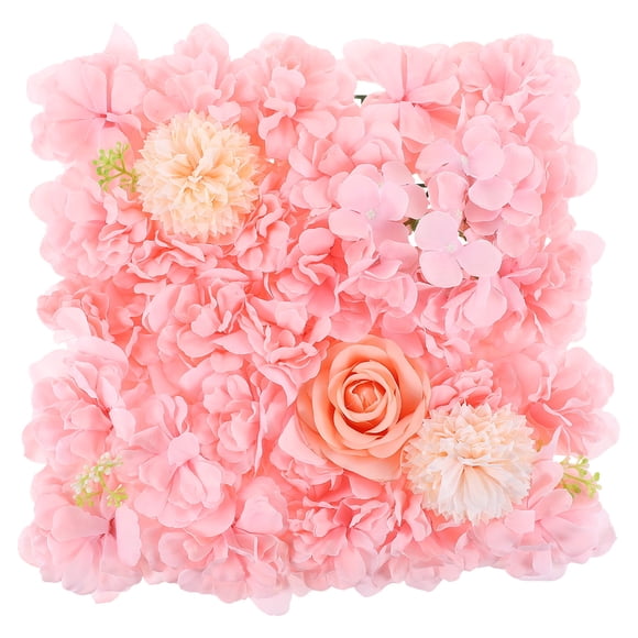 ORDDIART Flower Backdrops for Photoshoot Rose Flower Wall Pink 1Set