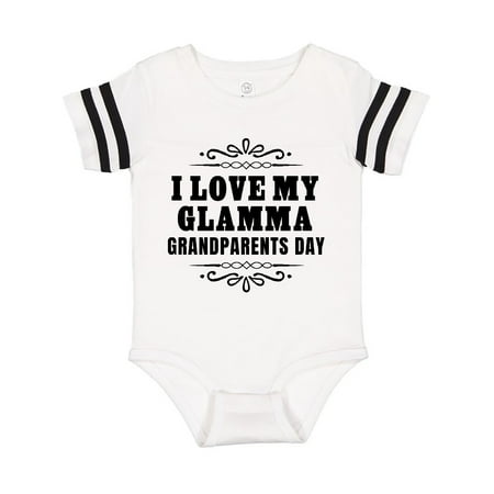 

Inktastic Grandparents Day I Love My Glamma Gift Baby Boy or Baby Girl Bodysuit