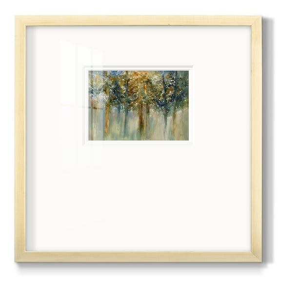 Rustic Leaves II-Premium Framed Print