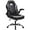 Gray, variant on Ergonomic Office Gaming Desk Chair, Adjustable PU Leather Racing Chair with Flip-up Armrests, 360° Swivel, Lumbar Support, Perfect Christmas Furniture Gift