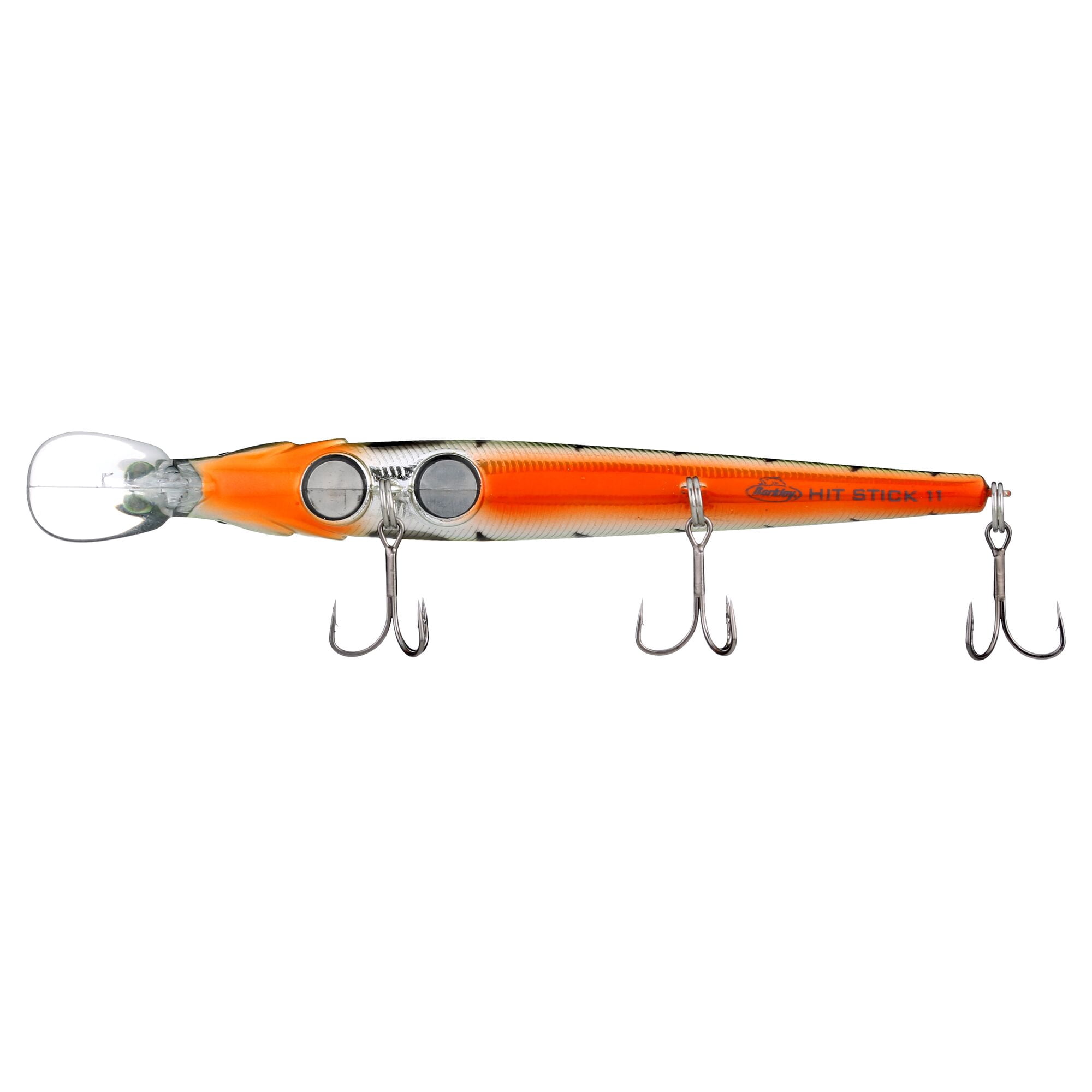 Berkley Hit Stick, 4.5 in, Crankbaits, Chrome Perch (1 Count)