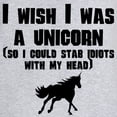 thumbnail image 3 of CafePress - I Wish I Was A Unicorn - Women's Nightshirt, 3 of 4