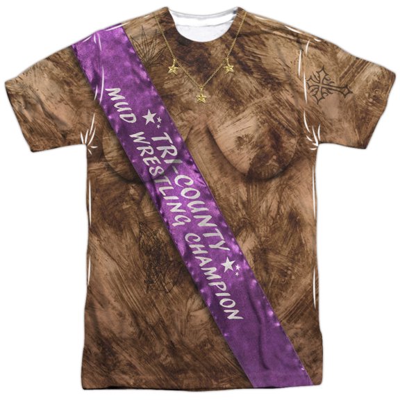 - Mud Wrestling Champ - Short Sleeve Shirt - Medium