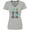 Athletic Heather, variant on Inktastic Earth Day Plant a Tree Save the Bees Save the Seas Love Your Mother Earth Women's V-Neck T-Shirt