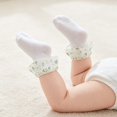 thumbnail image 5 of Miaouyo Ankle Socks for Little Girls Lace Ruffle Cuff Breathable Princess Socks, 5 of 7