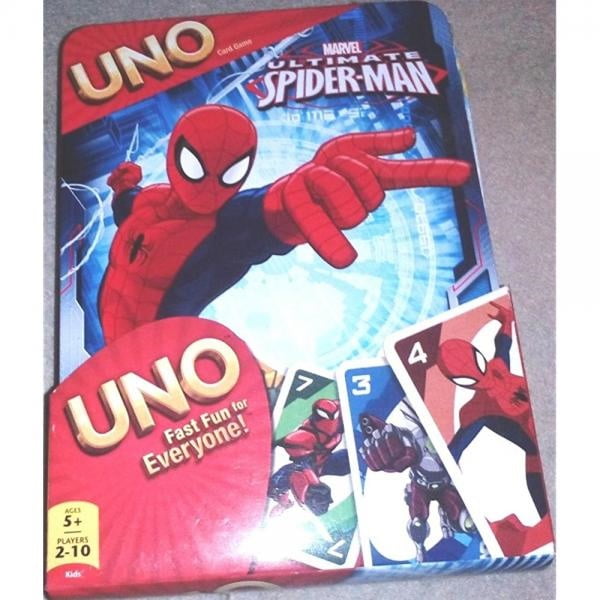 Marvel Ultimate Spider-Man, UNO Card Game - Walmart.com - Walmart.com