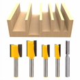 thumbnail image 2 of 1/4 Inch Shank Straight Dado Router Bit Set - 5 Sizes, 2 of 3