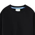 thumbnail image 3 of Karoyedx Toddlers Boys Sweatshirts Toddler Boys Sweatshirts Cotton Long Sleeve Pullover Girls Crewneck Tops Cartoon Sport Shirts for Kids Black Size,6 Years, 3 of 3