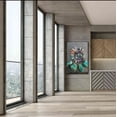 thumbnail image 5 of Epic Graffiti 'Reiki Energy Crystal Spiral' by Elena Ray, Canvas Wall Art, 40"x60", 5 of 8