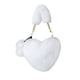 thumbnail image 2 of Bolso de mano de peluche Love Package con forma de corazón de pericardio cardioide Bolso de hombro individual con diseño en forma de corazón, 2 of 6