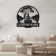 thumbnail image 3 of Cuadro Decorativo de Metal con Diseño buda con nombre Mediano, 3 of 4